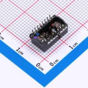 HR601680 T LAN Transformer SMD-16P,12.7x7mm Inductor ( Turns Ratio: 1:1 )( Speed: 100M Function (POE or Non-POE): POE ) - Product Image 2
