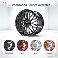 Jantes EV 20 pouces 5x120 Gunmetal Mesh Spoke, légères, concaves profondes, pour Tesla Model 3 BYD Seal