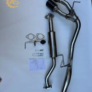 Aosu 2023 Mitsubishi <span class=keywords><strong>Nex</strong></span> Triton 2,4 4N16 Twin-Turbo 2.4L Turbo <span class=keywords><strong>Dual</strong></span> tubo de escape de acero inoxidable 1,5mm de espesor acabado liso - Product Image 1