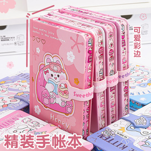 Manuel de dessin animé <span class=keywords><strong>original</strong></span> cahier mignon gros étudiant papeterie journal créatif fille coeur manuel - Product Image 2