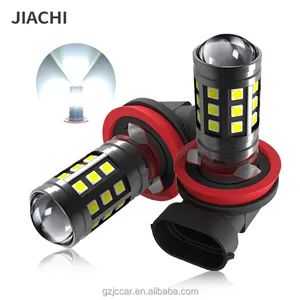 JIACHI fábrica Super brillante para Auto pieza de coche Flexible DRL H11 bombilla Led luz antiniebla 5202 9005 9006 lámpara de circulación diurna 3030 27smd