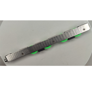 Ruedas de rodillos azules de 15*20mm de alta resistencia para puertas de aluminio OPK, ventana deslizante de acero inoxidable, 4 rodillos, apartamento tradicional - Product Image 5