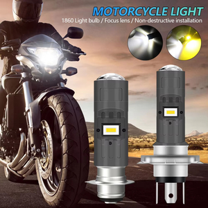 Ampoule de phare LED pour moto, lampe de conversion COB, remplacement pour la conduite sur route - Product Image 4