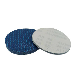 قرص رمل OEM أكسيد الألومنيوم 5 بوصة خطاف وحلقة قرص صنفرة كاشط ورق رمل دائري - Product Image 5