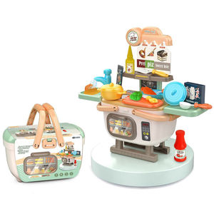 Ensemble de 36 jouets de cuisine transformables pour jeu d'imitation avec évier, planche à découper, aliments à trancher, jeu de rôle éducatif, cadeau pour enfants - Product Image 4