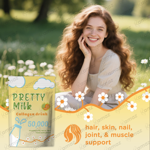 Pó de Bebida de Glutationa e Colágeno Amaz, Leite de Beleza para Clareamento da Pele, Antienvelhecimento, Complexão Radiante, Suplemento de Beleza OEM ODM - Product Image 4