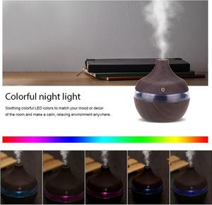 Wholesale 2025 Portable Essential Oil Diffuser 500ml Ultrasonic LED Night Light Tabletop <b>Air</b> <b>Humidifier</b> Household - Product Image 4