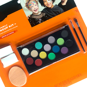Factory Supplies Srivate Label 12 Colors Body Art Makeup Vegan Kids Halloween Party <strong>Face</strong> Painting Neon <strong>Face</strong> <strong>Paint</strong> Palette <strong>Set</strong> - Product Image 2