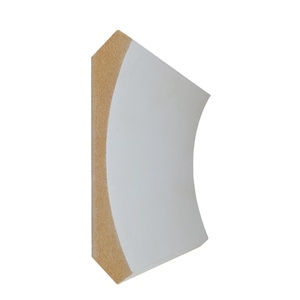 Wood Decorative Mouldings Decorative White Primed Wood MDF Crown Moulding