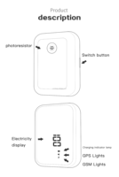 Traqueur GPS Sans Fil P7 GSM 4G avec Batterie Rechargeable 3000mAh, Localisateur Magnétique Puissant pour Véhicule, Voiture, Camion, Dispositif Anti-Perte