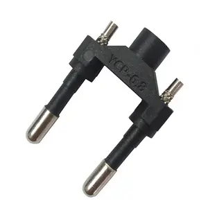 Großhandel Europa Stecker Adapter CE Kupfer Pin Internat ional au uns nach Europa Stecker Wechselstrom stecker