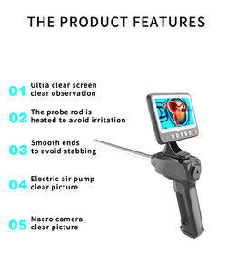 Endoscopio Veterinario Dearsee, Pistola de Inseminación Artificial Simulada para Animales, Perros y Vacas - Product Image 3