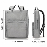 Sac de rangement pour panneaux solaires, écologique, fait à la main, en matériau Oxford, avec fermeture éclair, grande capacité, durable, rechargeable, réutilisable