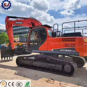 Excavadora de cadenas Doosan DX300LC-9C usada, 30 toneladas, buen precio, equipo pesado en venta con certificación CE e inspección por video. - Product Image 1