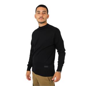 Pull Richmond X pour homme UMA24063MA noir à manches longues et col rond en tricot pour usage décontracté - Product Image 2