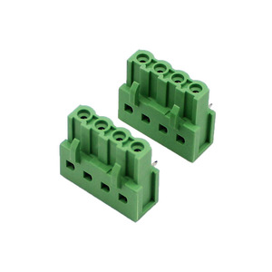 Công nghiệp hệ thống dây điện kết nối thiết bị đầu cuối 2EDGA PCB núi góc bên phải hàng tăng gấp đôi 5.08 mét Hội Đồng Quản trị để Hội Đồng Quản trị khối thiết bị đầu cuối - Product Image 3