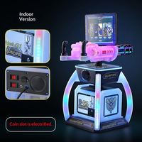 Machine de jeu de tir VR Gatling commerciale pour arcade, un joueur, à partir de 3 ans, équipement d'arcade à monnayeur pour supermarché