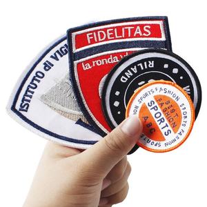 Custom Sew Heat Iron on 3D Logo Embroidered Clothing Tactics Patch for Large Embroidery Patches - Product Image 3