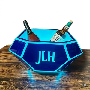 Promotional White LED Bottle Service Ice <b>Bucket</b> - Product Image 1