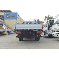 Camion de fret diesel Dongfeng Captain E 2-4T, cabine 4x4, 6 roues, nouvelle transmission manuelle, direction à gauche, benne basculante