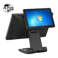 Jesen 15 pouces 15.6 pouces en alliage d'aluminium POS dispositif J6412 N97 N100 processeur Windows caisse enregistreuse équipement de paiement pour caissiers