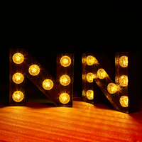 Letras Decorativas Personalizadas de Acero Inoxidable con LED, Letrero Personalizado para Negocios, Escaparates y Decoración de Eventos, Multicolor