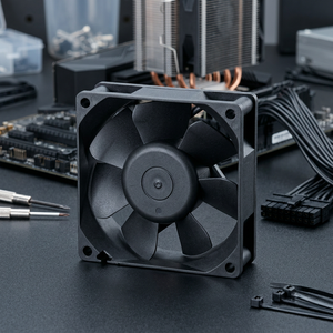 พัดลมดูดอากาศแบบแกน ลูกปืนไฟฟ้า พลาสติก OEM - Product Image 3