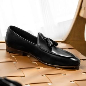 Zapatos Casuales de Hombre para Otoño, Zapatos de Vestir para Fiesta, Zapatos Oxford Hechos a Mano, Zapatos de Cuero Transpirables para Negocios, Clásicos y a la Moda - Product Image 2
