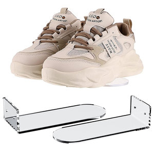 Tùy chỉnh rõ ràng Giày Treo Tường nổi Kệ Acrylic Sneaker hiển thị kệ giá - Product Image 2