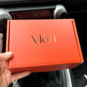 กล่องเครื่องสำอางพับได้สีส้ม รีไซเคิล รับน้ำหนักได้ดี พิมพ์โลโก้สีตามสั่ง ขายส่ง - Product Image 1