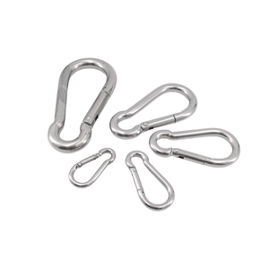 2025 New din5299 Carabiner <span class=keywords><strong>304</strong></span>/316 thép không gỉ Snap Hooks 50 mét mùa xuân nạp leo phần cứng <span class=keywords><strong>s</strong></span>ố lượng lớn giảm giá CE chứng nhận - Product Image 3