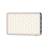 ST-168 Lampe d'appoint magnétique pour téléphone, lumière vidéo LED portable, batterie externe à charge rapide sans fil, éclairage RGB de poche à couleur réglable