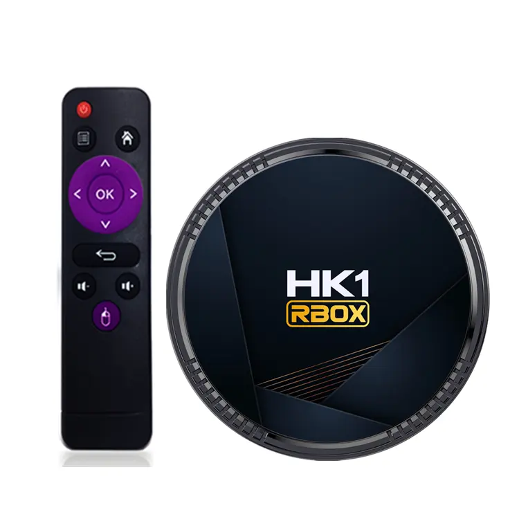 HK1 RBOX H8 TV Box Android 12 TV BOX 2GB 16GB 4GB 32GB 2.4G 5G WIFI H618 4K HK1 Smart TV receiver 1080P Set Top box STB