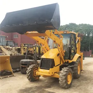 Ikinci el jcb iş makinesi İngiltere kullanılan ucuz jcb 3CX 4CX kazıcı yükleyici