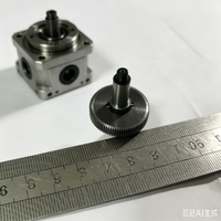 Engrenage droit duplex intégré |   Module M0.5, transmission à couple élevé et sans jeu |   Fil de découpe par électroérosion de qualité aérospatiale industrielle 40Cr