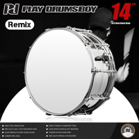 PD 14 Inch Steel Shell Snare Drum Professional Metal Percussion Instrument Factory Wholesale Price for Band and Students