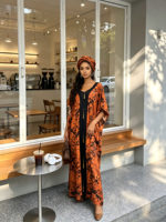 Robe longue d'été pour femme, imprimé léopard africain, style Boubou Dashiki Ankara, écologique, manches courtes, coupe ample, à franges, Dropshipping