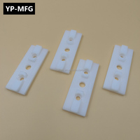 Pièce de fraisage CNC de précision personnalisée Pom Plastique Abs Nylon Delrin Hdpe Polycarbonate Ptfe Pp Peek Tournage Services d'usinage
