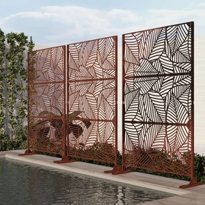 Paneles de Pared Perforados de Aluminio Cortados con Láser, Contemporáneos, de 70 Pulgadas o Más, con Recubrimiento en Polvo Anticorrosión, para División de Espacios en Centros Comerciales - Product Image 4