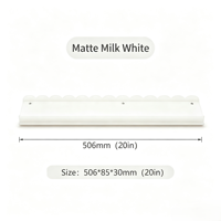 Support de tuiles de mahjong en acrylique de qualité supérieure pour 4 joueurs, ensemble personnalisé OEM, accessoires de jeu légers, fournisseur en gros