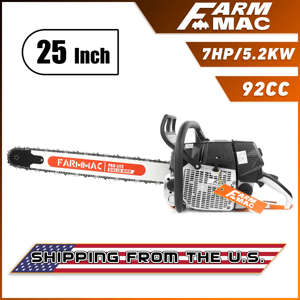 <span class=keywords><strong>Tronçonneuse</strong></span> Professionnelle FARMMAC NEOTEC Power 660 G660, Puissante à Essence, Moteur Intelligent, 92CC - Product Image 2
