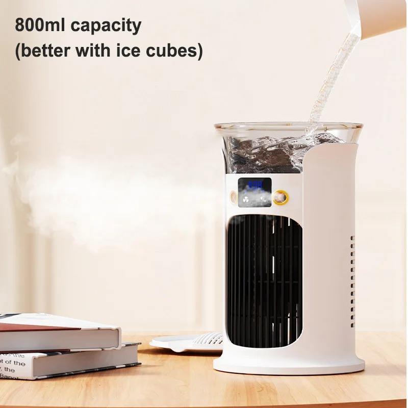 Mini Aire Acondicionado Portátil USB JINGPENG JP-219 — ¡Combate el calor donde estés!