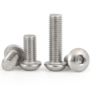 Iso7380 ISO 7380 cup Allen M2 M3 M4 M5 <span class=keywords><strong>M6</strong></span> M8 M10 thép không gỉ Hex Ổ cắm ổ cắm hình lục giác nút tròn đầu máy vít bu lông - Product Image 4