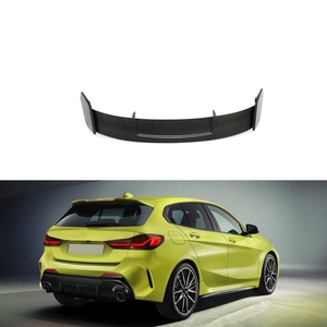 Aileron de toit arrière en carbone sec pour <span class=keywords><strong>BMW</strong></span> F40 Série 1 <span class=keywords><strong>M</strong></span> <span class=keywords><strong>Sport</strong></span> 2020-2022, kit d'aileron aérodynamique noir brillant - Product Image 1