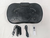 Plateforme de fitness à vibrations en gros d'usine, mini plateforme de vibrations électromagnétique ultra-fine, équipement d'exercice de gym à domicile
