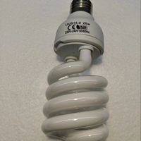 Lampe UVB de haute qualité 26W à économie d'énergie, utilisée pour compléter le calcium chez les reptiles