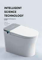 PLMR M929 Salle de bain intelligente, toilettes intelligentes, toilettes intelligentes à chauffage automatique conformes aux normes CE/cUPC/UKCA