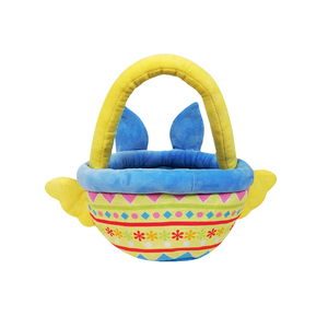 Peluche a Forma di Uovo di Pasqua Personalizzato con Orecchie di Coniglio, Giocattolo Artigianale per Bambini - Product Image 6