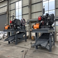 Concasseur à mâchoires populaire Ding Guan PE250*400 avec roulement moteur, capacité max. 20 t/h, taille d'alimentation 200-350 mm, facile à utiliser pour la réduction de minerai
