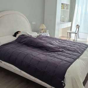 Peso que promueve la serenidad Mejor sueño Manta pesada de calidad distribuida uniformemente - Product Image 1